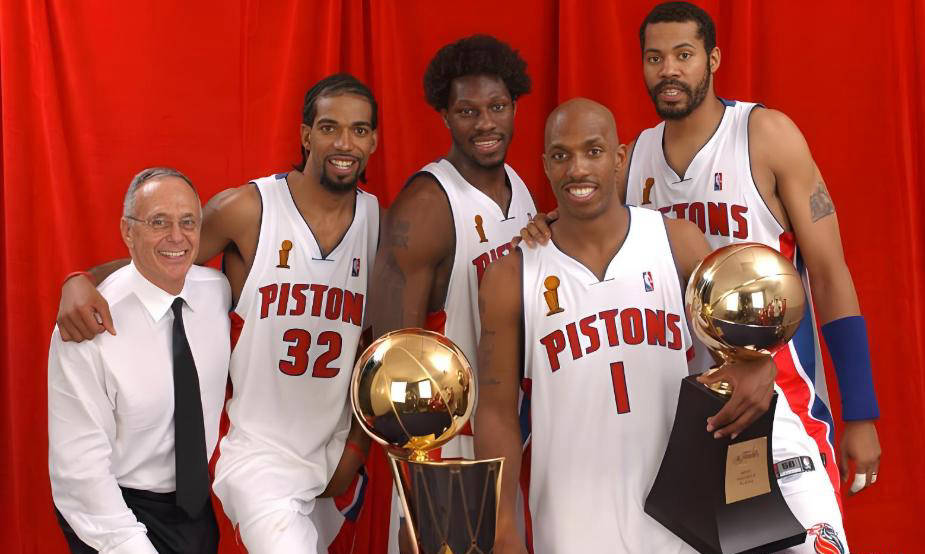 回顾底特律活塞的传奇历史